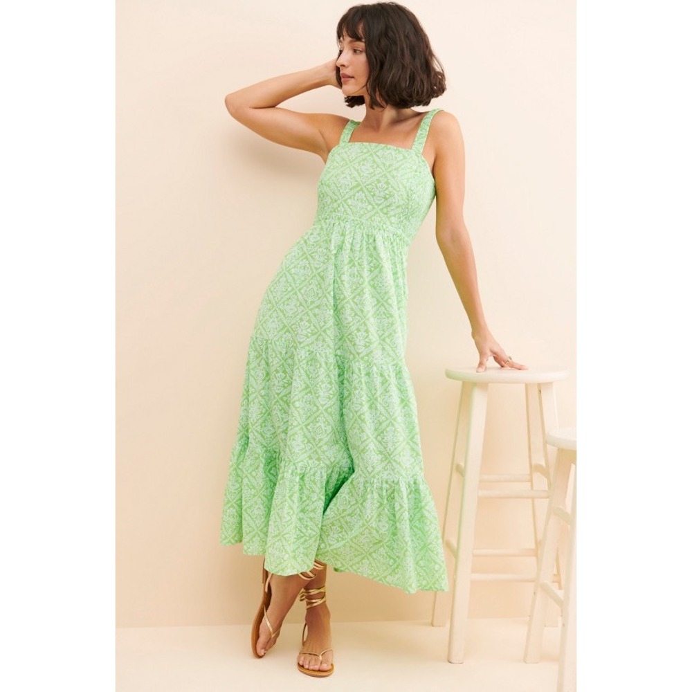 Banjanan Regina Tile Print Dress | Medium